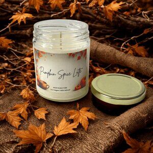 7oz Soy Wax Pumpkin Spice Latte Candle